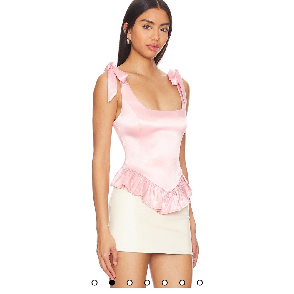 More to Come Cecilia Corset Top in Blush XS